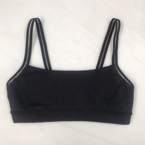 Lululemon black sports bra